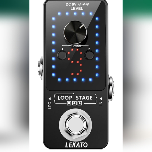 Lekato Loop Stage Looper Pedal New With Power, USB, & User Manual - Picture 6 of 10